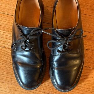 Solovair Black Hi Shine Size 7 UK, 8 UK